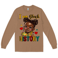 Toasted Coconut i am black history Long Sleeve Tee - HRA Design Shop