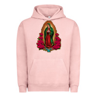 Pigment Salmon Our Lady of Guadalupe Urban Hoodie - Bettercallsaul