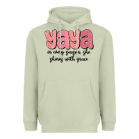 Matcha yaya in every season, she shines with grace Heavyweight Hoodie - MaliasSmallBusiness