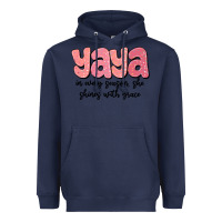 Navy yaya in every season, she shines with grace Heavyweight Hoodie - MaliasSmallBusiness