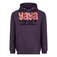Plum yaya in every season, she shines with grace Heavyweight Hoodie - MaliasSmallBusiness