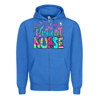 True Royal proud nurse Zipper Hoodie - BundleAndBundleShop