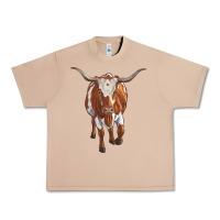 Burro longhorn cow Urban Heavy Tee - RanaPortraitStore