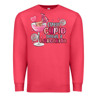 Cardinal even cupid needs a margarita Premium Sweatshirt - MaliasSmallBusiness