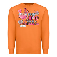 Carrot even cupid needs a margarita Premium Sweatshirt - MaliasSmallBusiness