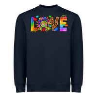 Navy lgbtq love Heavyweight Sweatshirt - texasbilliewilder