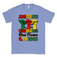 Colony Blue juneteenth celebrating black freedom Classic Tee - HRA Design Shop