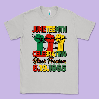 Juneteenth Celebrating Black Freedom Classic Tee Designed By Hra Design Shop