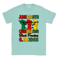 Seafoam juneteenth celebrating black freedom Classic Tee - HRA Design Shop