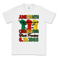 White juneteenth celebrating black freedom Classic Tee - HRA Design Shop