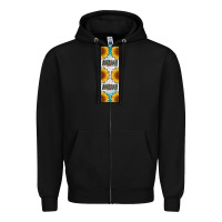 Black mimi sunflower leopard  pen wrap Zipper Hoodie - Artiststas