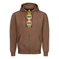 Chestnut mimi sunflower leopard  pen wrap Zipper Hoodie - Artiststas