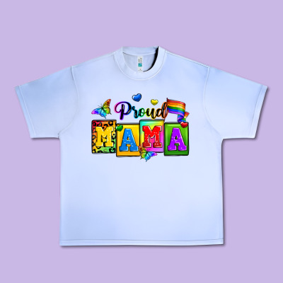 Proud Mama Urban Heavy Tee Designed By Zillion Design Studio