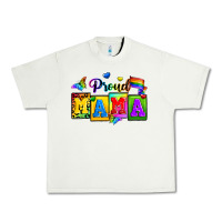 Pistachio proud mama Urban Heavy Tee - Zillion Design Studio