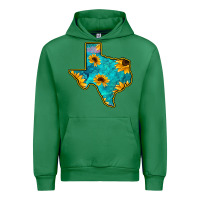 Emerald Sunflower Turquoise Texas Urban Hoodie - Bettercallsaul