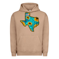 Pigment Burro Sunflower Turquoise Texas Urban Hoodie - Bettercallsaul