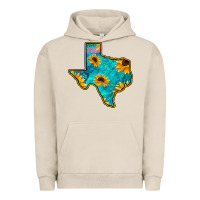 Pigment French Oak Sunflower Turquoise Texas Urban Hoodie - Bettercallsaul