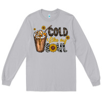 Moon Dust cold like my soul Long Sleeve Tee - CowhideDigitalArt
