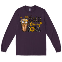 Plum cold like my soul Long Sleeve Tee - CowhideDigitalArt