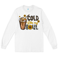 White cold like my soul Long Sleeve Tee - CowhideDigitalArt