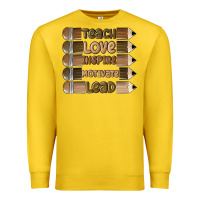 Lemon teach love inspire Premium Sweatshirt - MaliasSmallBusiness