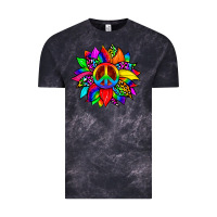 Cloud Black pride sunflower Vintage Tee - Zillion Design Studio