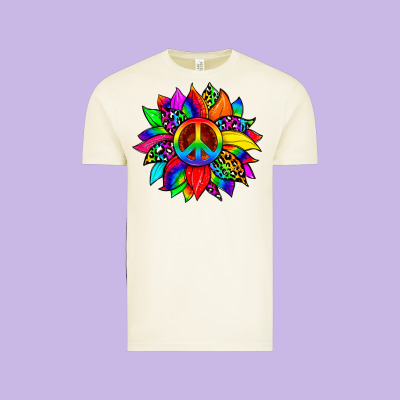 Pride Sunflower Vintage Tee Designed By Zillion Design Studio