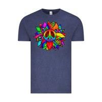 Vintage Denim pride sunflower Vintage Tee - Zillion Design Studio