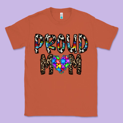 Proud Mom Classic Tee Designed By Cowhidedigitalart