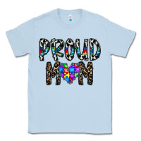 Dusty Blue proud mom Classic Tee - CowhideDigitalArt