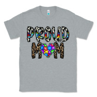 Heather Grey proud mom Classic Tee - CowhideDigitalArt