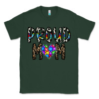 Sports Green proud mom Classic Tee - CowhideDigitalArt