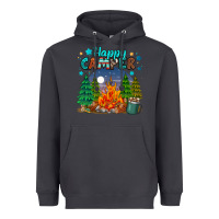 Smoke happy camper Heavyweight Hoodie - MaliasSmallBusiness