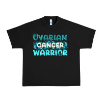 Black Ovarian Cancer Warrior Urban Heavy Tee - texasbilliewilder