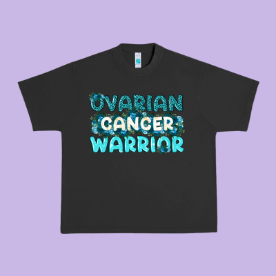 Ovarian Cancer Warrior Urban Heavy Tee Designed By Texasbilliewilder