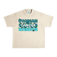 Sandshell Ovarian Cancer Warrior Urban Heavy Tee - texasbilliewilder