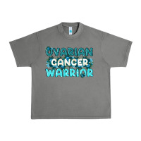 Tornado Ovarian Cancer Warrior Urban Heavy Tee - texasbilliewilder