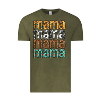 Vintage Olive mama mama mama mama mothers day Vintage Tee - texasbilliewilder