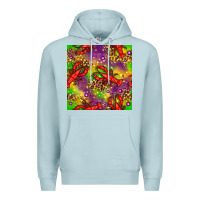 Blue Mist Mardi Gras Lobster Seamless Pattern Premium Hoodie - BundleAndBundleShop