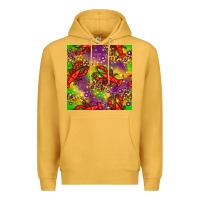 Mustard Mardi Gras Lobster Seamless Pattern Premium Hoodie - BundleAndBundleShop