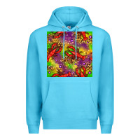Ocean Blue Mardi Gras Lobster Seamless Pattern Premium Hoodie - BundleAndBundleShop