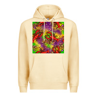 Pina Colada Mardi Gras Lobster Seamless Pattern Premium Hoodie - BundleAndBundleShop