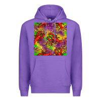 Purple Mardi Gras Lobster Seamless Pattern Premium Hoodie - BundleAndBundleShop