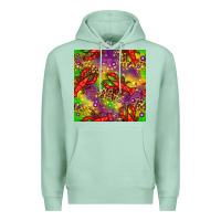 Seafoam Mardi Gras Lobster Seamless Pattern Premium Hoodie - BundleAndBundleShop