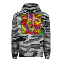 Slate Camo Mardi Gras Lobster Seamless Pattern Premium Hoodie - BundleAndBundleShop