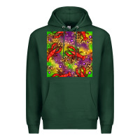 Sports Green Mardi Gras Lobster Seamless Pattern Premium Hoodie - BundleAndBundleShop