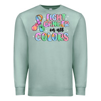 Seafoam fight cancer in all colors Premium Sweatshirt - MaliasSmallBusiness