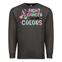 Smoke fight cancer in all colors Premium Sweatshirt - MaliasSmallBusiness
