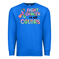 True Royal fight cancer in all colors Premium Sweatshirt - MaliasSmallBusiness