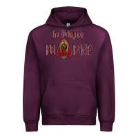 Mauve Wine La Mejor Madre Urban Hoodie - Bettercallsaul